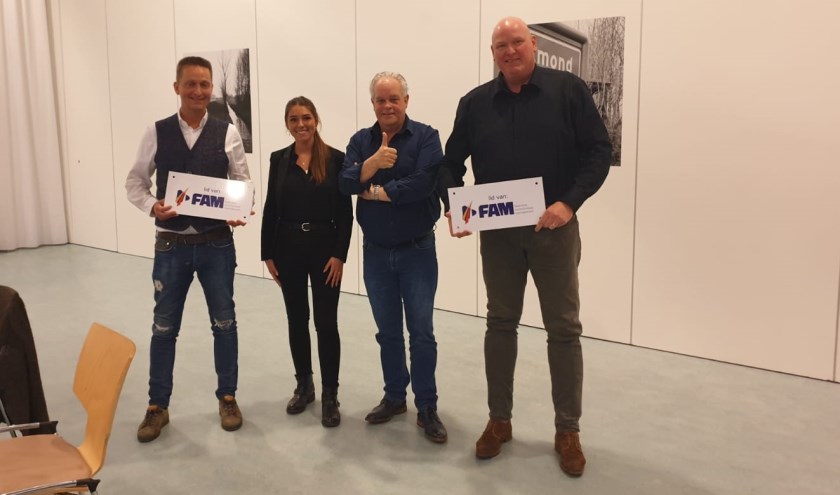 DON (links) en Nelen zijn de meest 'verse' nieuwe leden van de FAM.