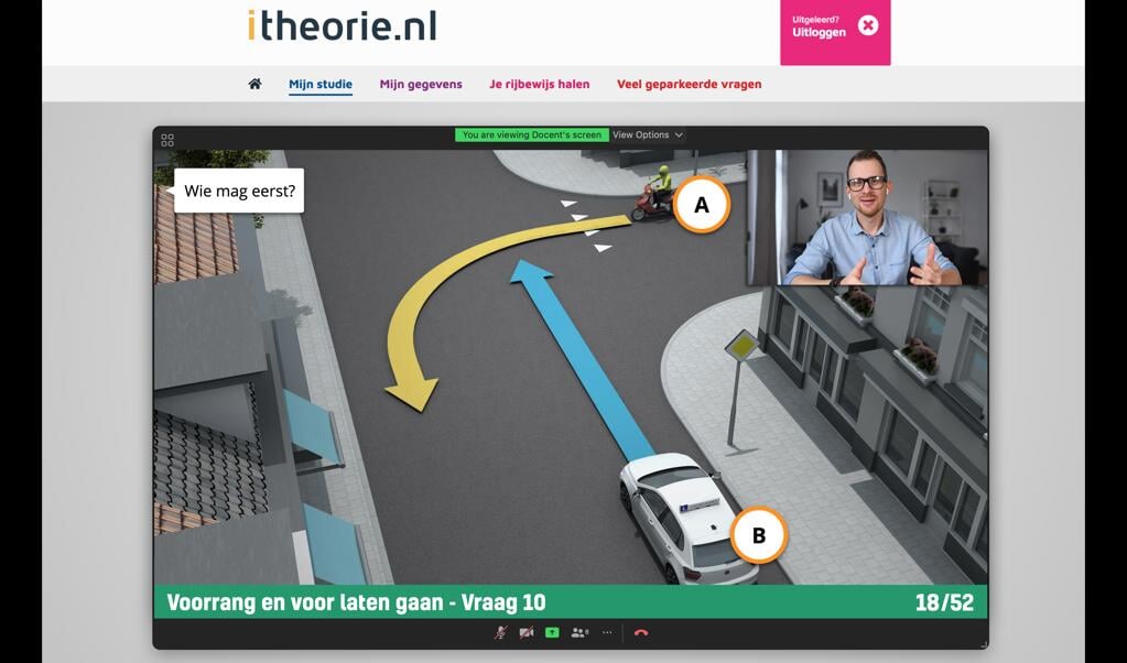 Gratis Live Theorielessen Auto Via ITheorie.nl - Rij-instructie ...