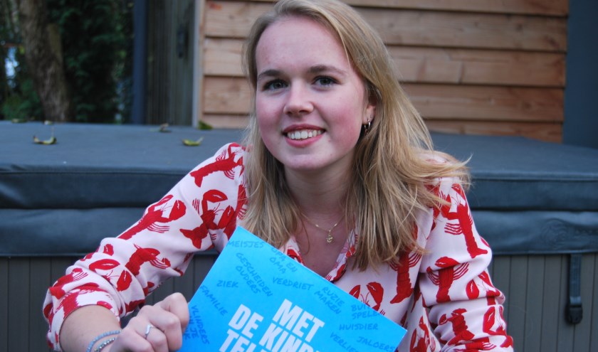 Menthe Broeren uit Schijndel: "Met de kindertelefoon kun je over alles praten". Foto: Angelie van der Heijden