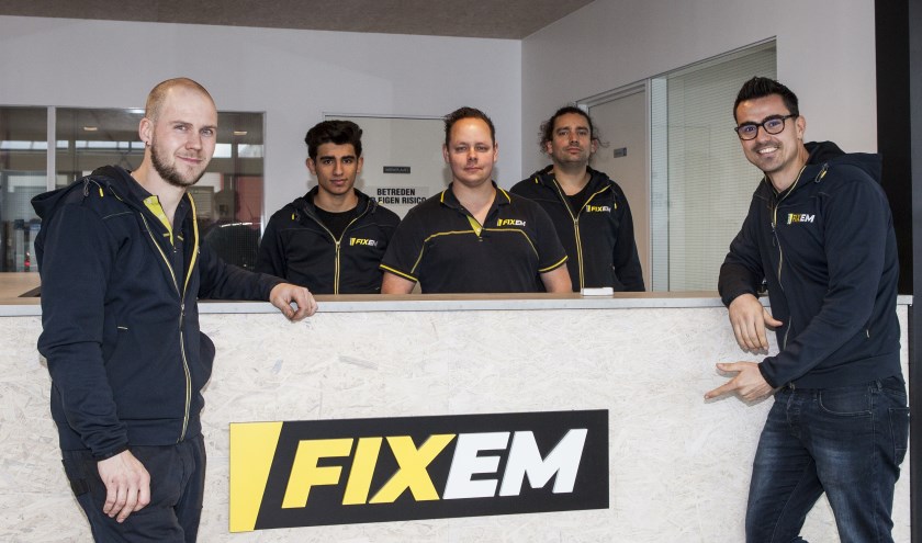 Het team van Garage Fixem staat voor u klaar. Foto: Michel van de Langenberg