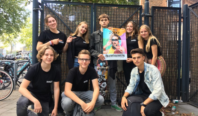 Een deel van de enthousiaste Rauwkost bende.