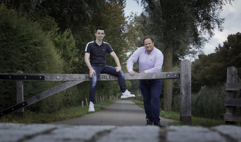 Erol van den Bergh en Bob Mulder. Foto: Wim Roelsma