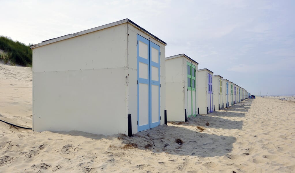 Strandhuisjes zijn vanaf volgend week weer toegestaan. 
