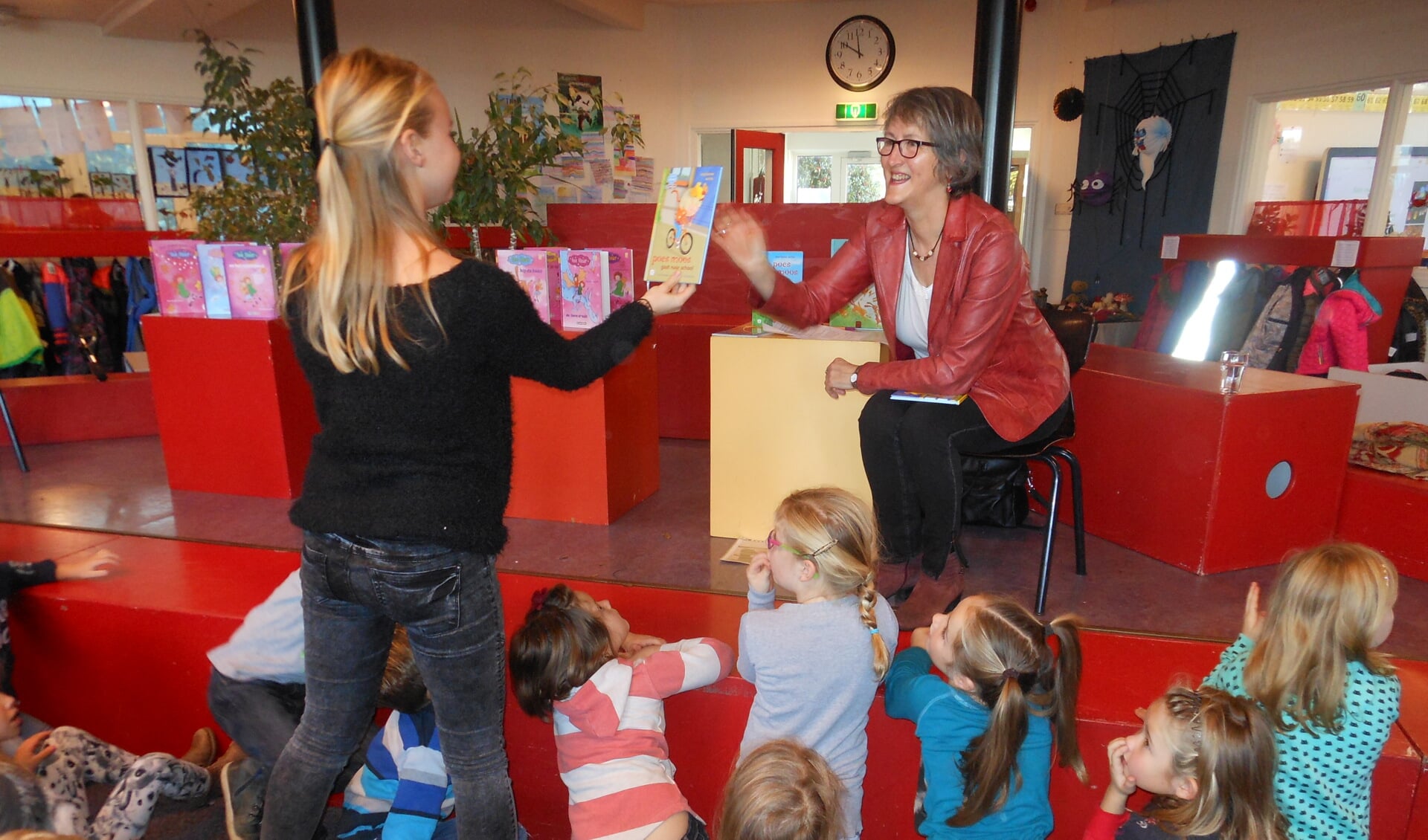 Schrijfster Marianne Witte presenteerde haar nieuwste  kinderboek. 