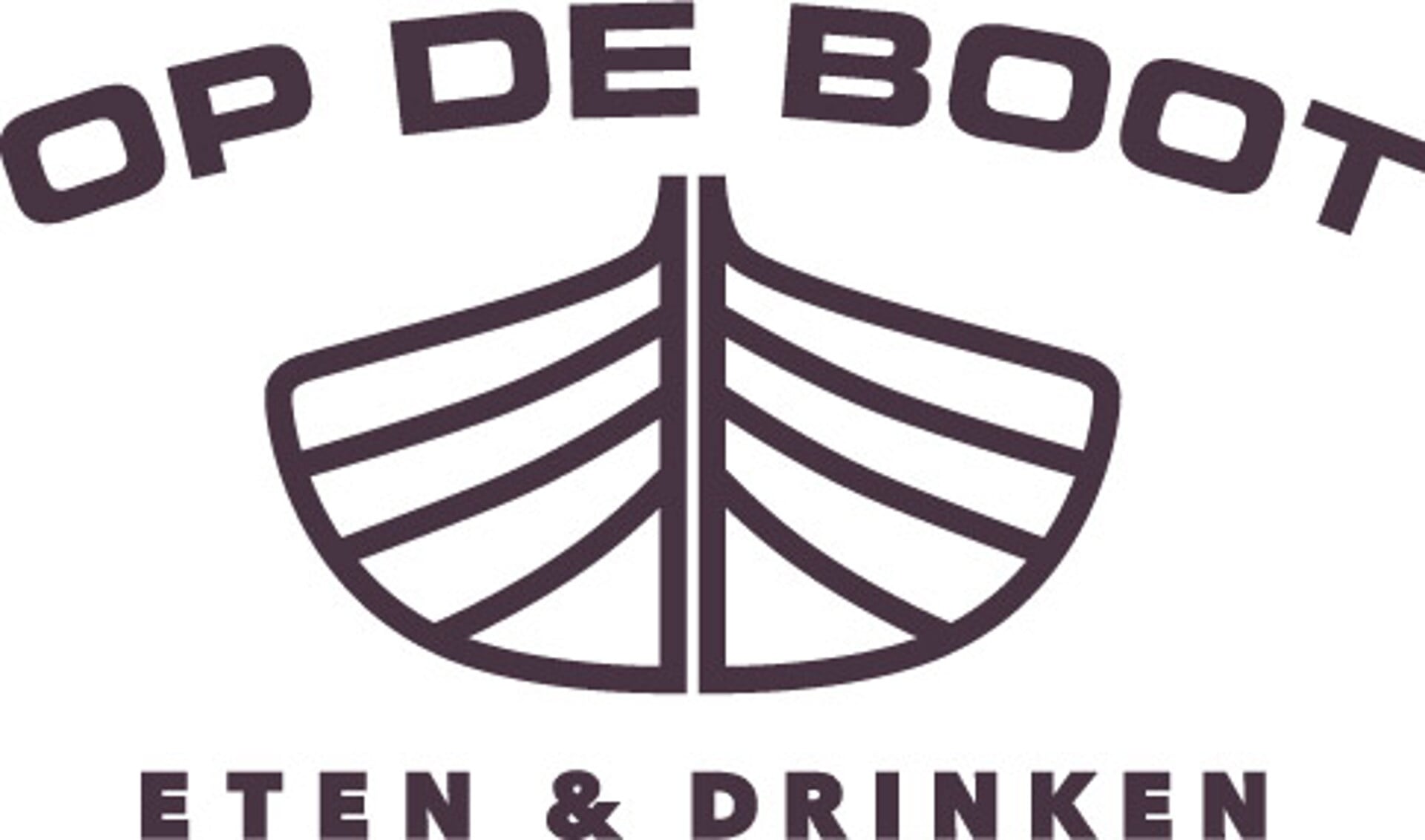 Het nieuwe logo van 'Op de Boot', ontworpen door Ralph Grabowski.