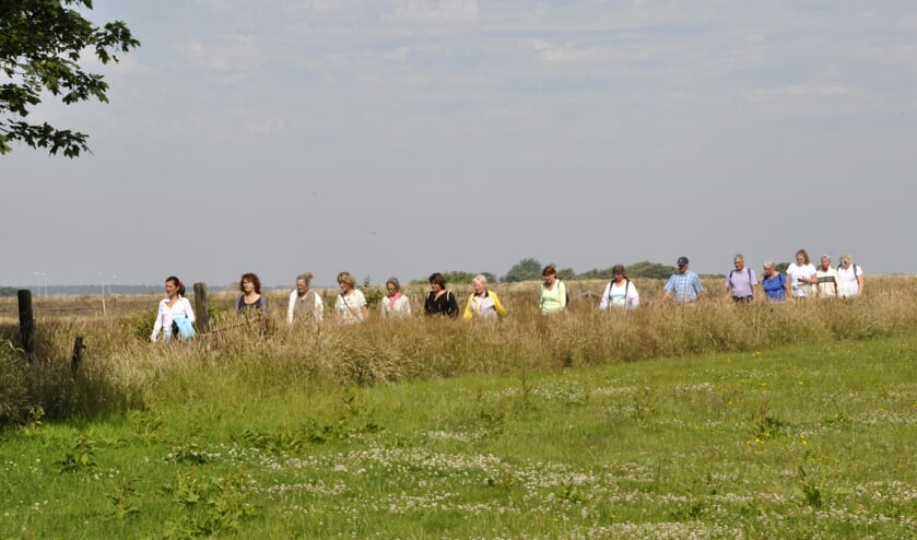 Wandelen voor coronatijd.