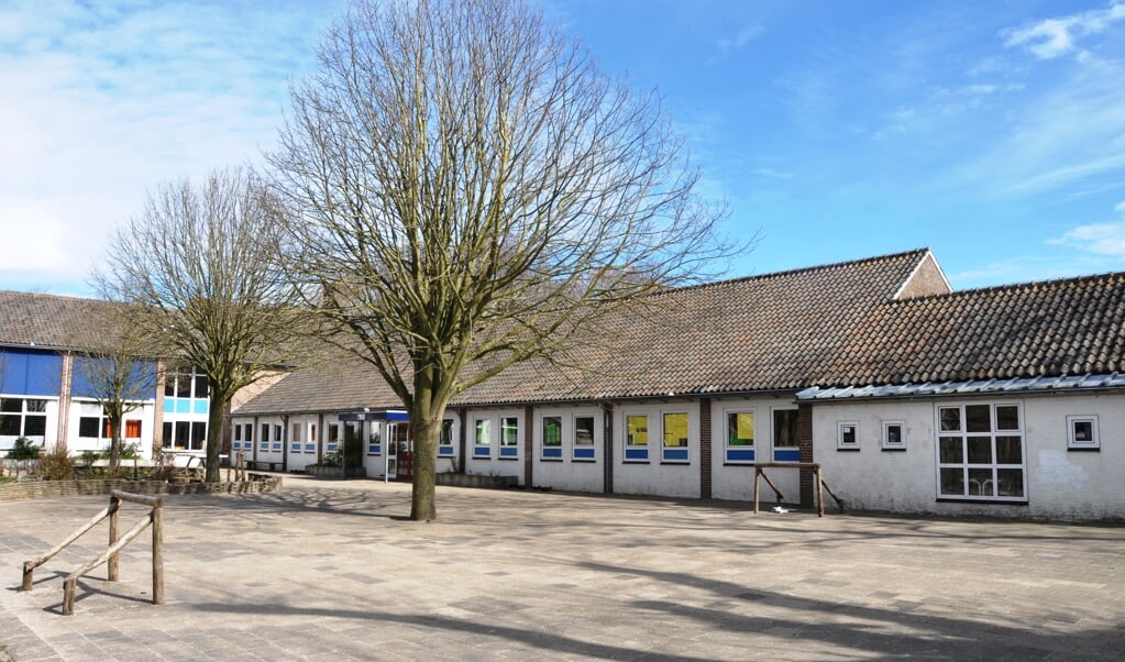 Een van de basisscholen in Den Burg: de Thijsseschool.