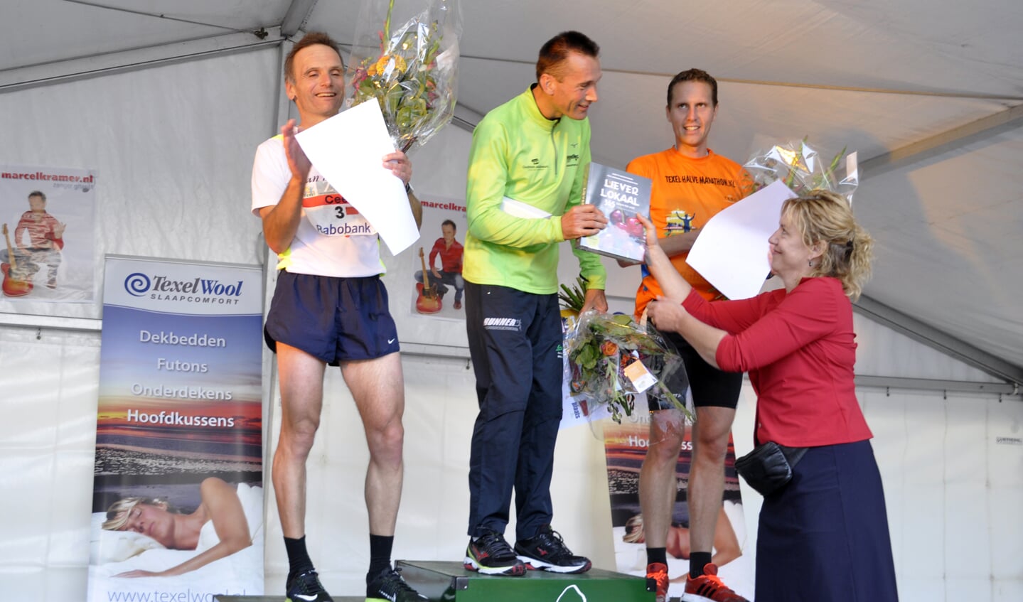 De winnaars van de 21 km. (Foto Gerrit Verhoeven)