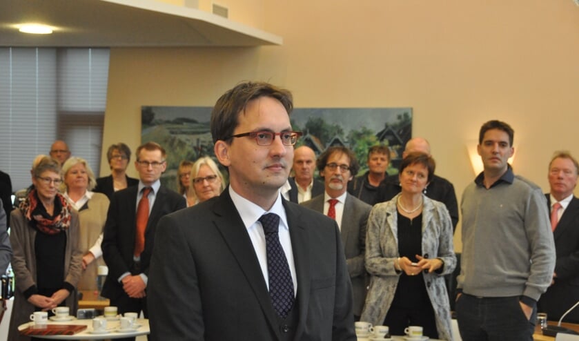 Burgemeester Michiel Uitdehaag.
