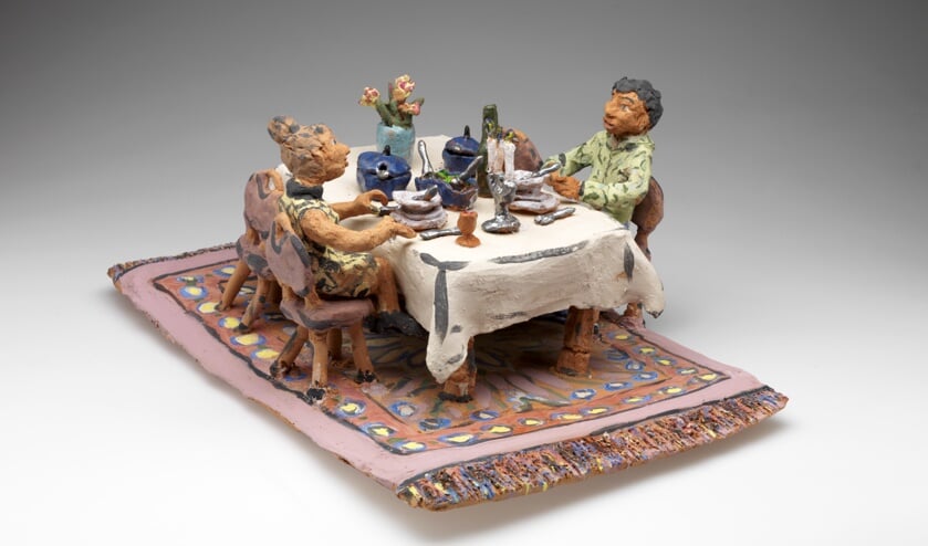Jeannet Klement: Dinner for two (keramiek)