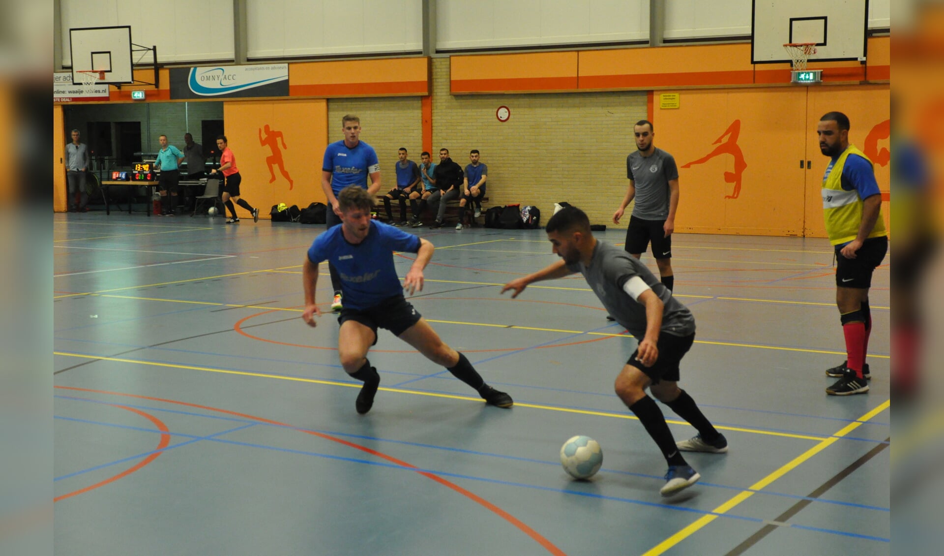 Texel in actie tegen AC Kingdom.