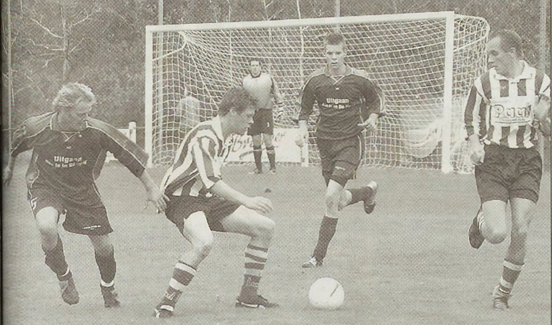 DE Koog en ZDH kwamen elkaar al vaak tegen, zoals hier in oktober 2005. De Koog won toen met 1-3 in Den Hoorn. 
