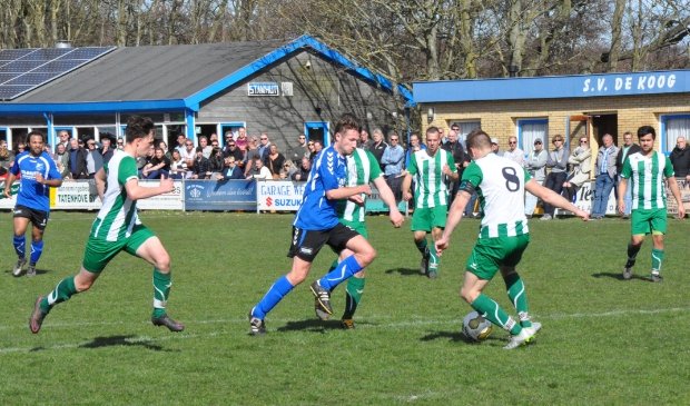 <p>Derby De Koog en Oosterend in 2017.</p>