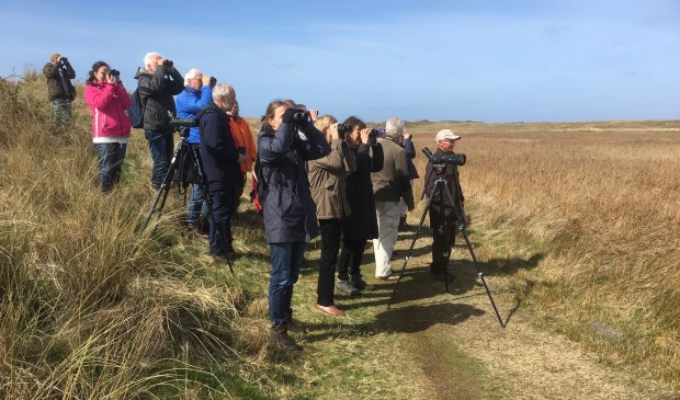 Vrijwillige gidsen en ondernemers werden gisteren bijgespijkerd in hun kennis over vogels.