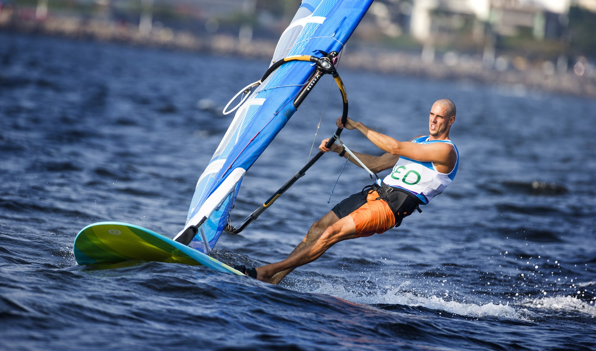 Dorian in actie in Rio, foto:Richard LangdonOcean Images.