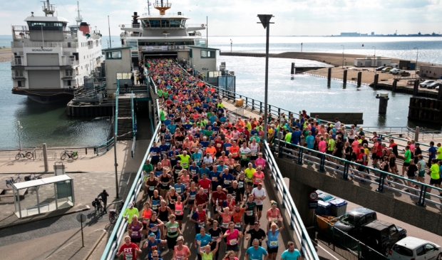 <p>De Texel Halve Marathon in 2018.</p>