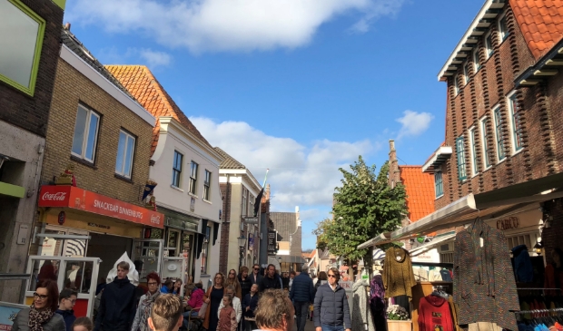 <p>Het centrum van Den Burg.</p>