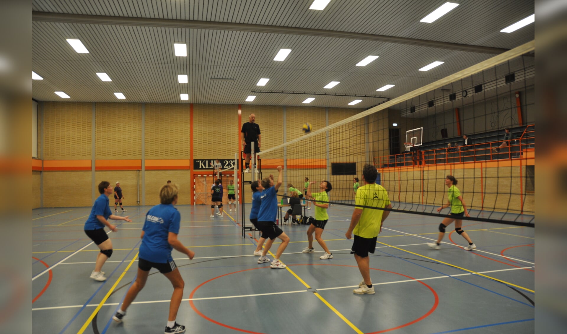 Eilandcompetitie volleybal.