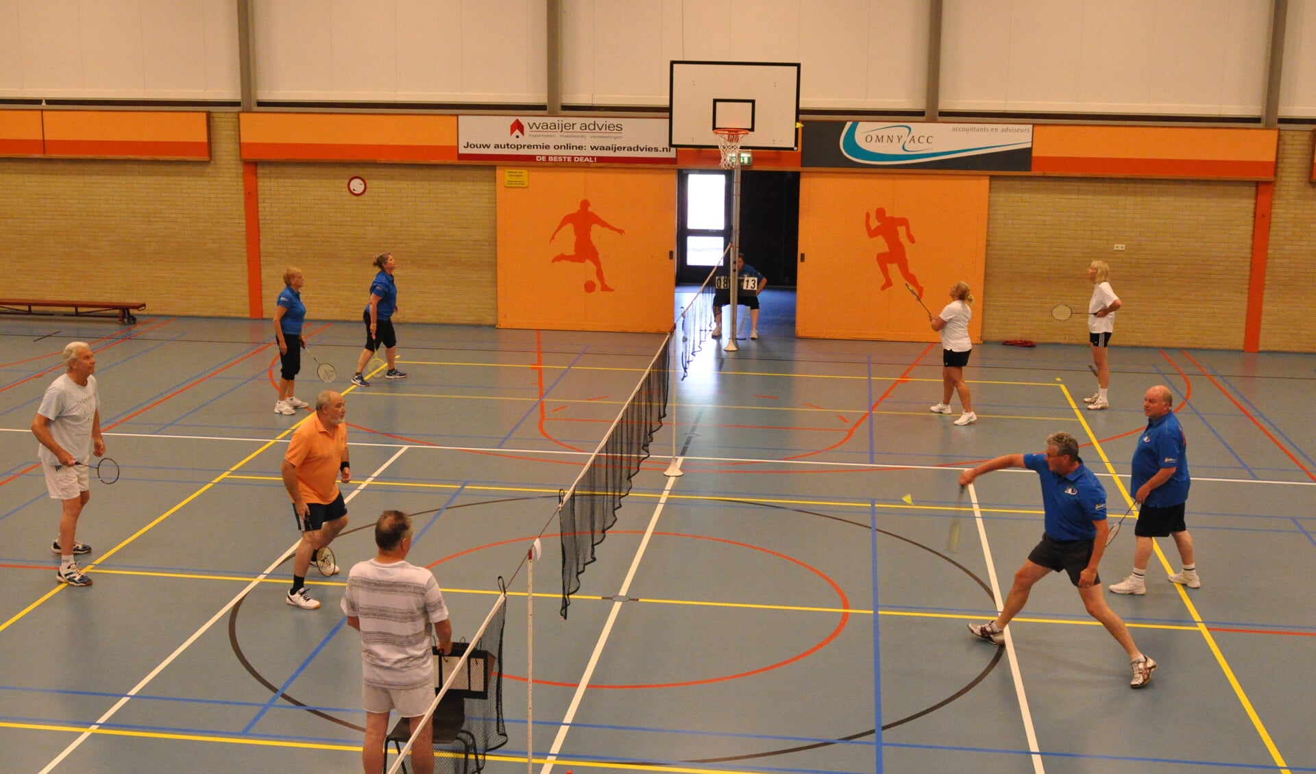 Badminton in Ons Genoegen.