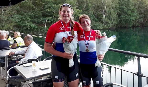 Imke Brommer en Larissa Klaassen zijn Nederlands kampioen.
