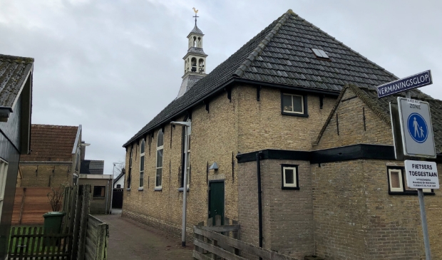 De Doopsgezinde kerk in Den Burg.