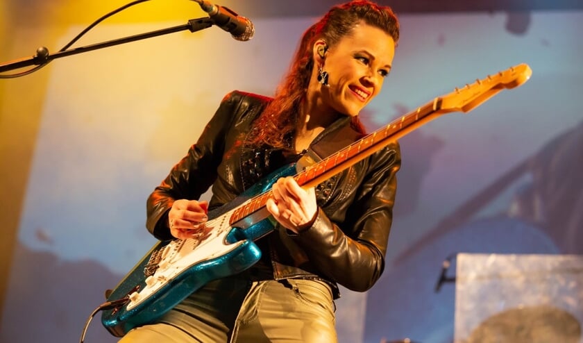 Erja Lyytinen uit Finland, één van de artiesten op Texel Blues.