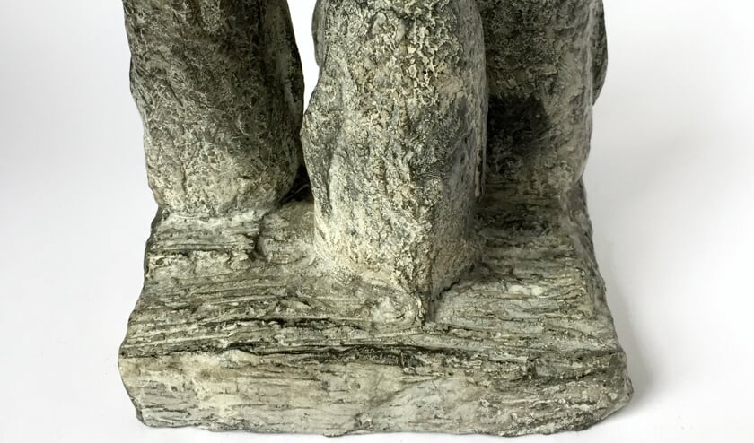 Barbara de Clercq: bronzen pinguins in Galerie Posthuys