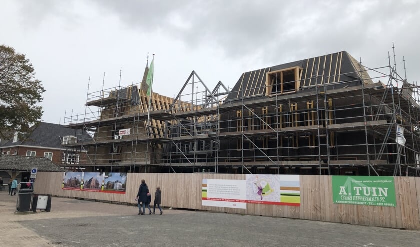 De nieuwbouw aan de Groeneplaats in Den Burg.