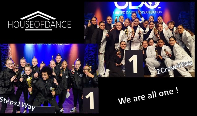 Knappe prestaties bij House of Dance.