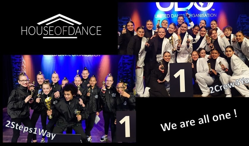 Knappe prestaties bij House of Dance.