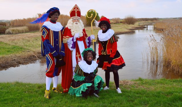 De Goede doelen Sint tijdens een verkenning op Texel.