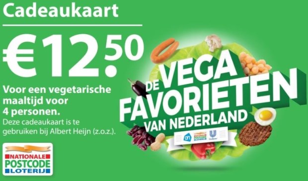 De vegetarische cadeaukaart.