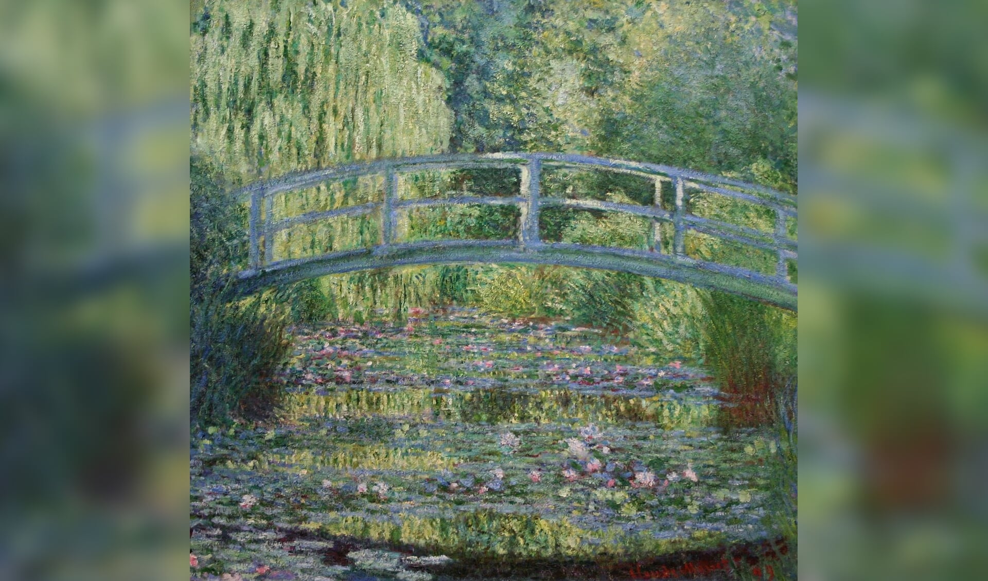 De waterlelies van Monet