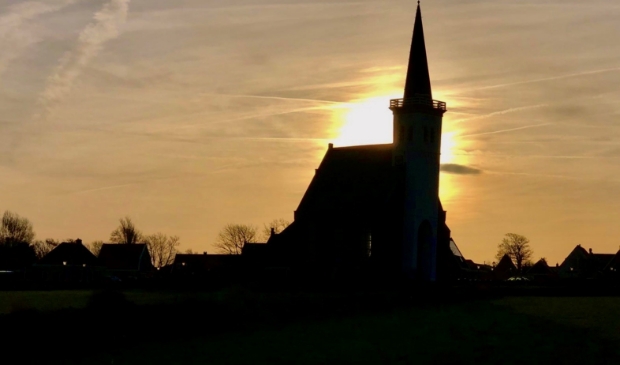 De kerk van Den Hoorn.