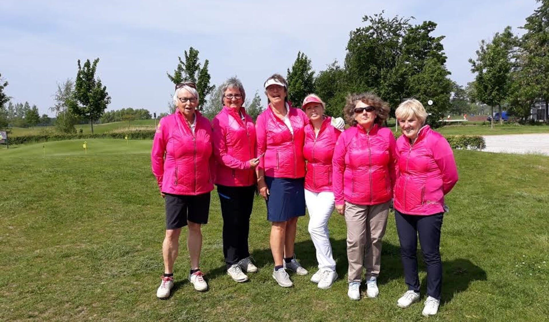 Dames Senioren 1 van De Texelse Golfclub