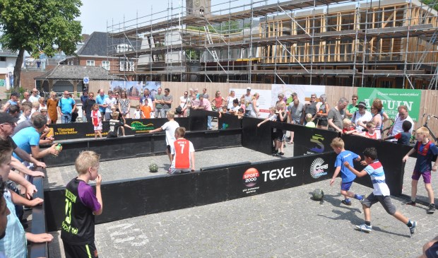 Panna kampioenschap op de Groeneplaats.