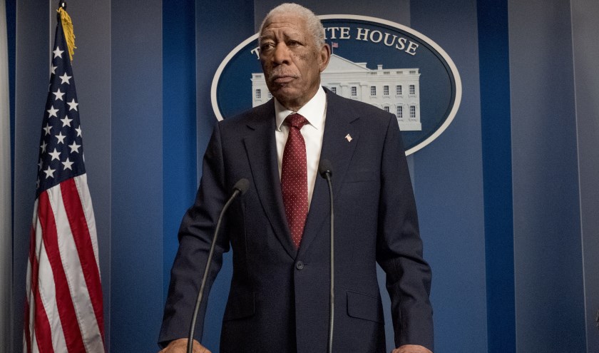 Morgen Freeman in 'Angel has Fallen'.