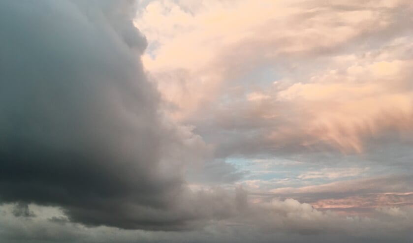 Herfstig weer aan zee.