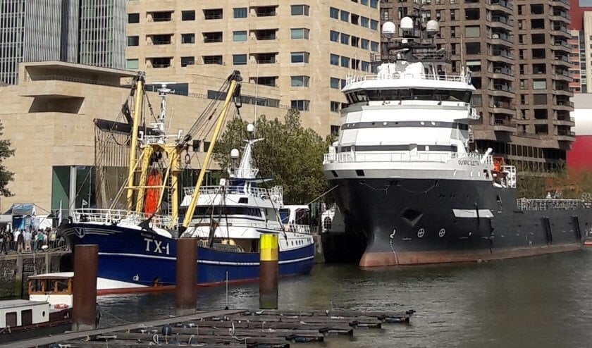 De TX1 in Rotterdam.