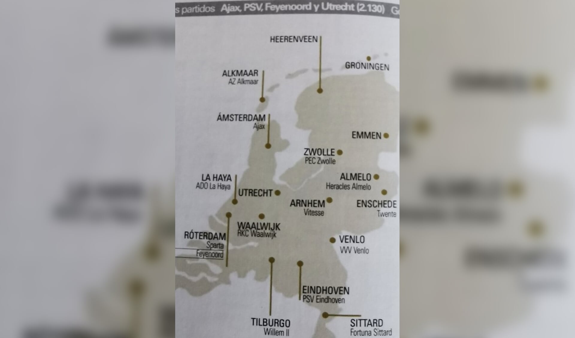 Afbeelding uit een Spaanse krant.