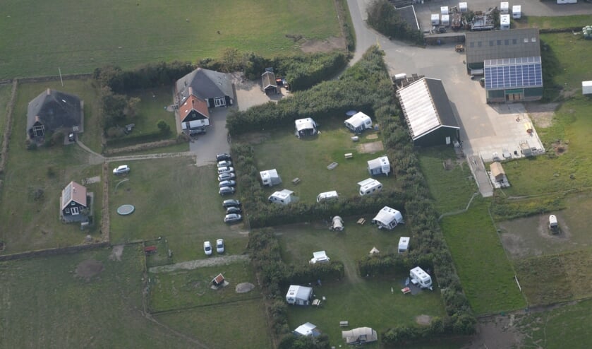 Campings te over, zoals hier boerencamping De Hal nabij Den Burg.