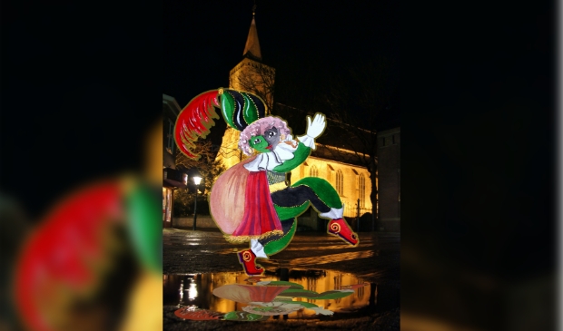 <p>Sytske Dijksen ontwierp enige jaren geleden al deze vrolijke piet.</p>
