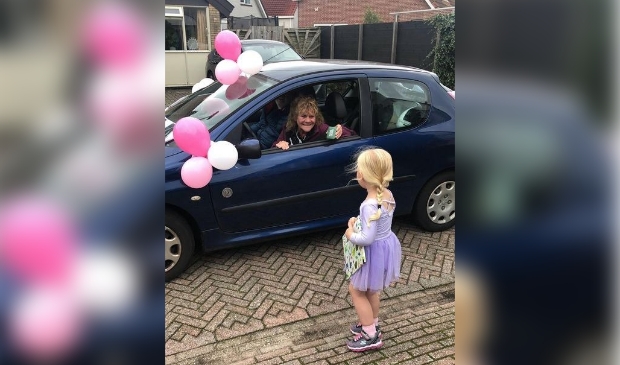 Felicitaties voor de jarige Annabella.