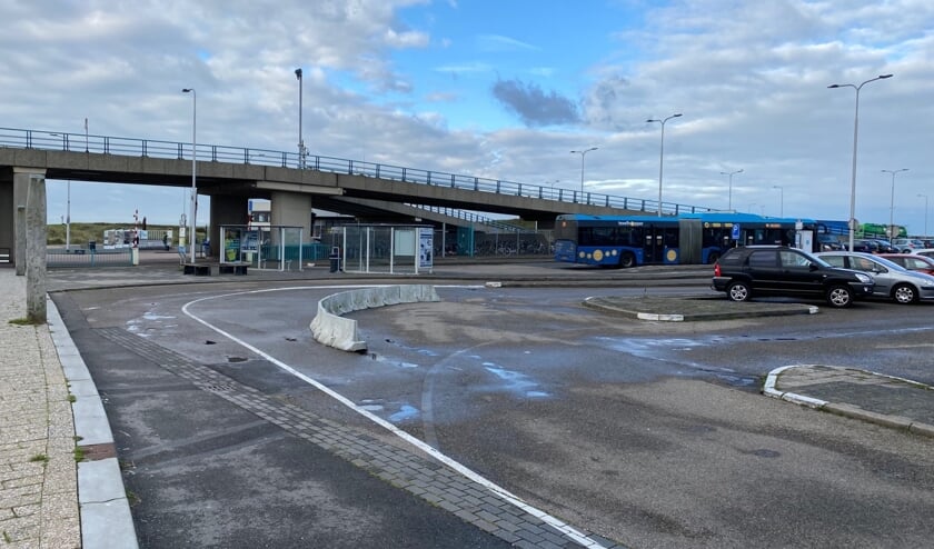 <p>De veerhaven op 't Horntje.</p>