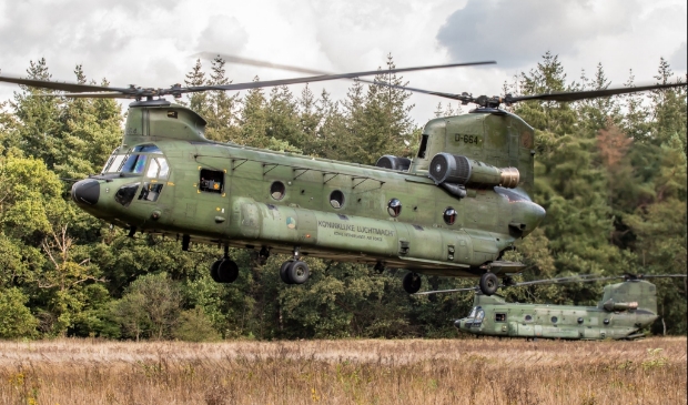 <p>Chinook helikopter.</p>