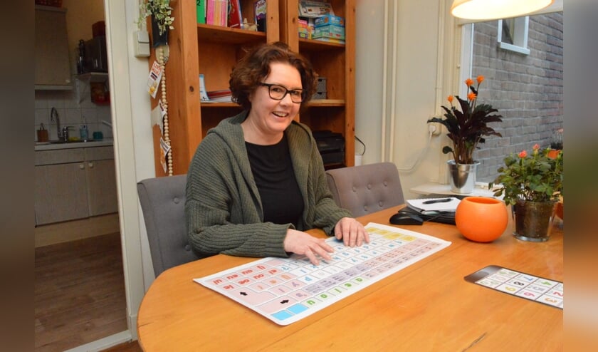 Miriam Korn in haar woning aan de Oesterstraat.