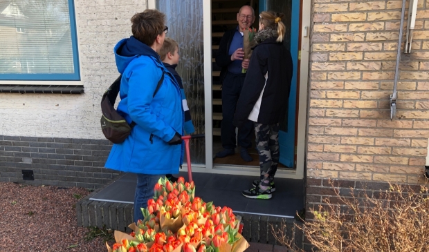 Tulpen voor het Schilderend.