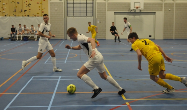 Texel in actie tegen Leekster Eagles.