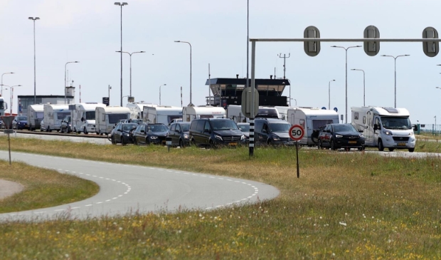 <p>De enige stoplichten staan op dit moment bij de boot.</p>