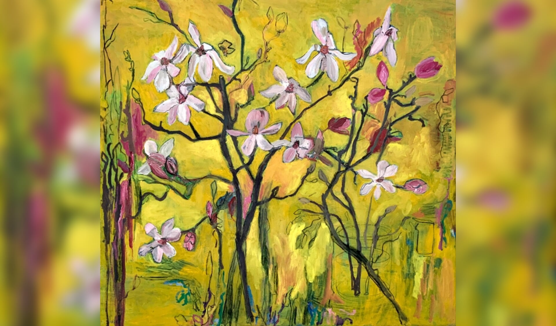 Betteke Akkerman: Magnolia (2020) in Galerie Posthuys